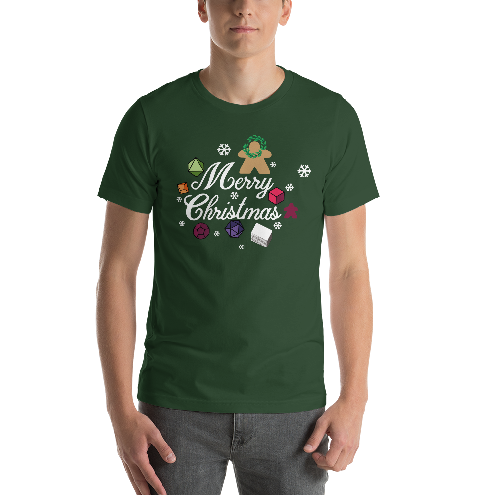 Merry Christmas Board Game Resource Christmas Unisex T-Shirt