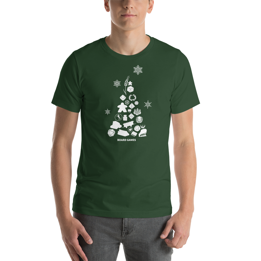 Christmas Tree Board Game Resources Christmas Unisex T-Shirt