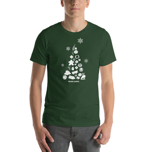 Christmas Tree Board Game Resources Christmas Unisex T-Shirt