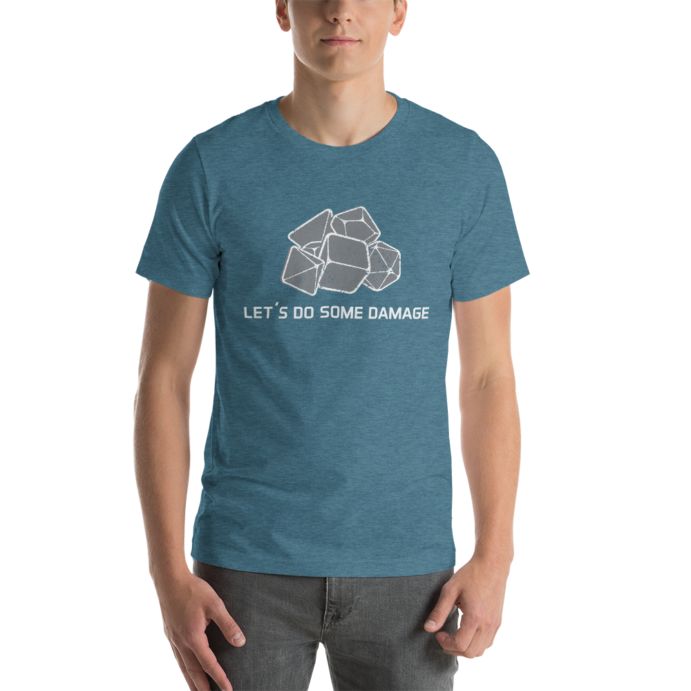 Let's Do Some Damage Dungeon RPG Unisex T-Shirt