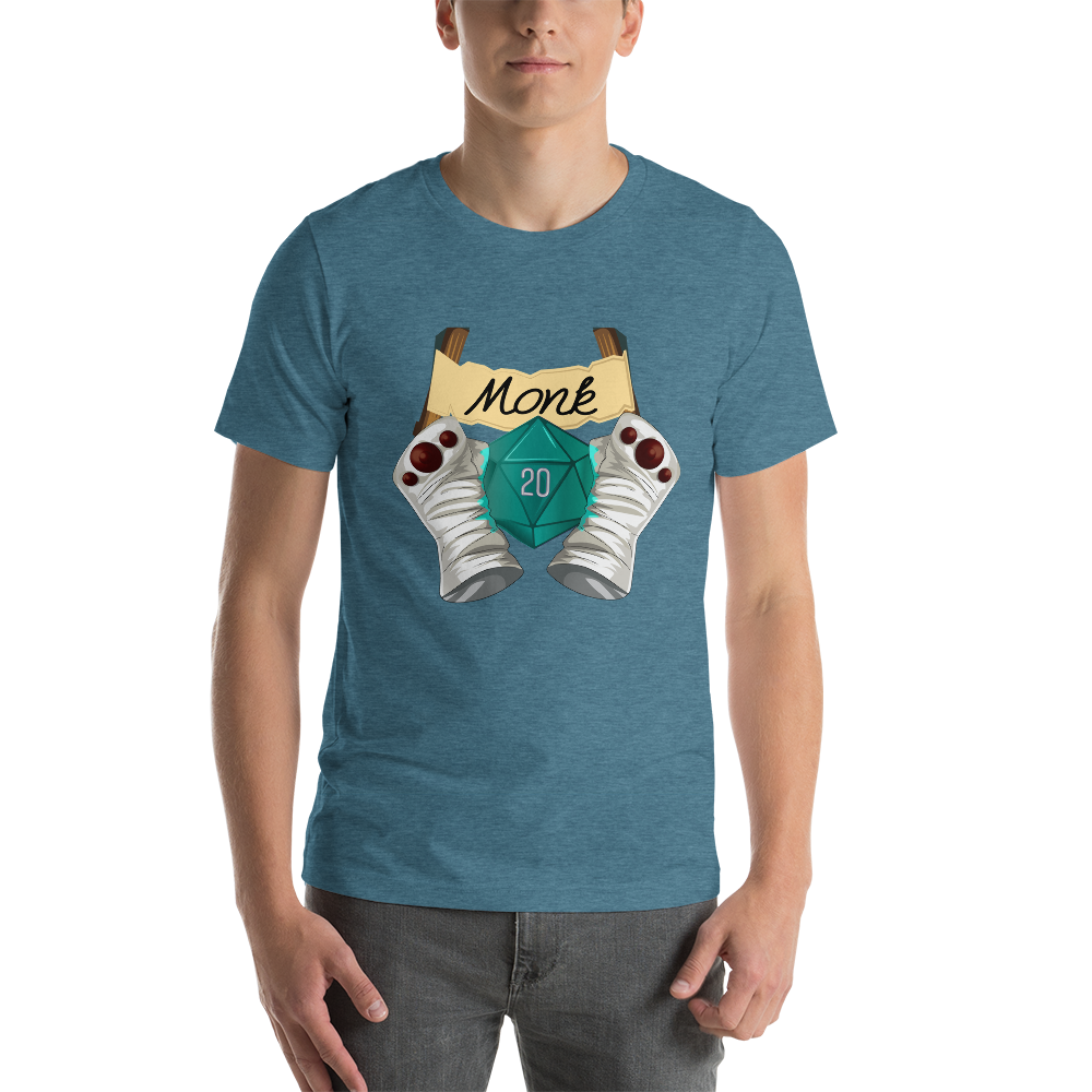 Monk Fantasy RPG Character class Unisex T-Shirt