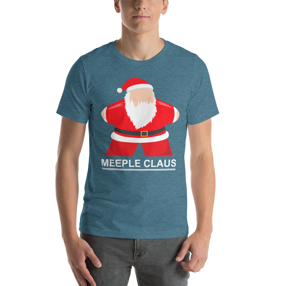 Meeple Claus Christmas Unisex T-Shirt