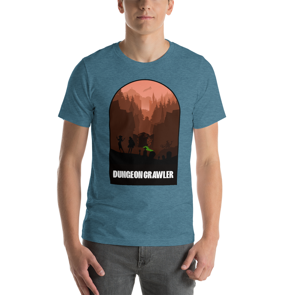 Dungeon Crawler Board Game Mechanic Unisex T-Shirt