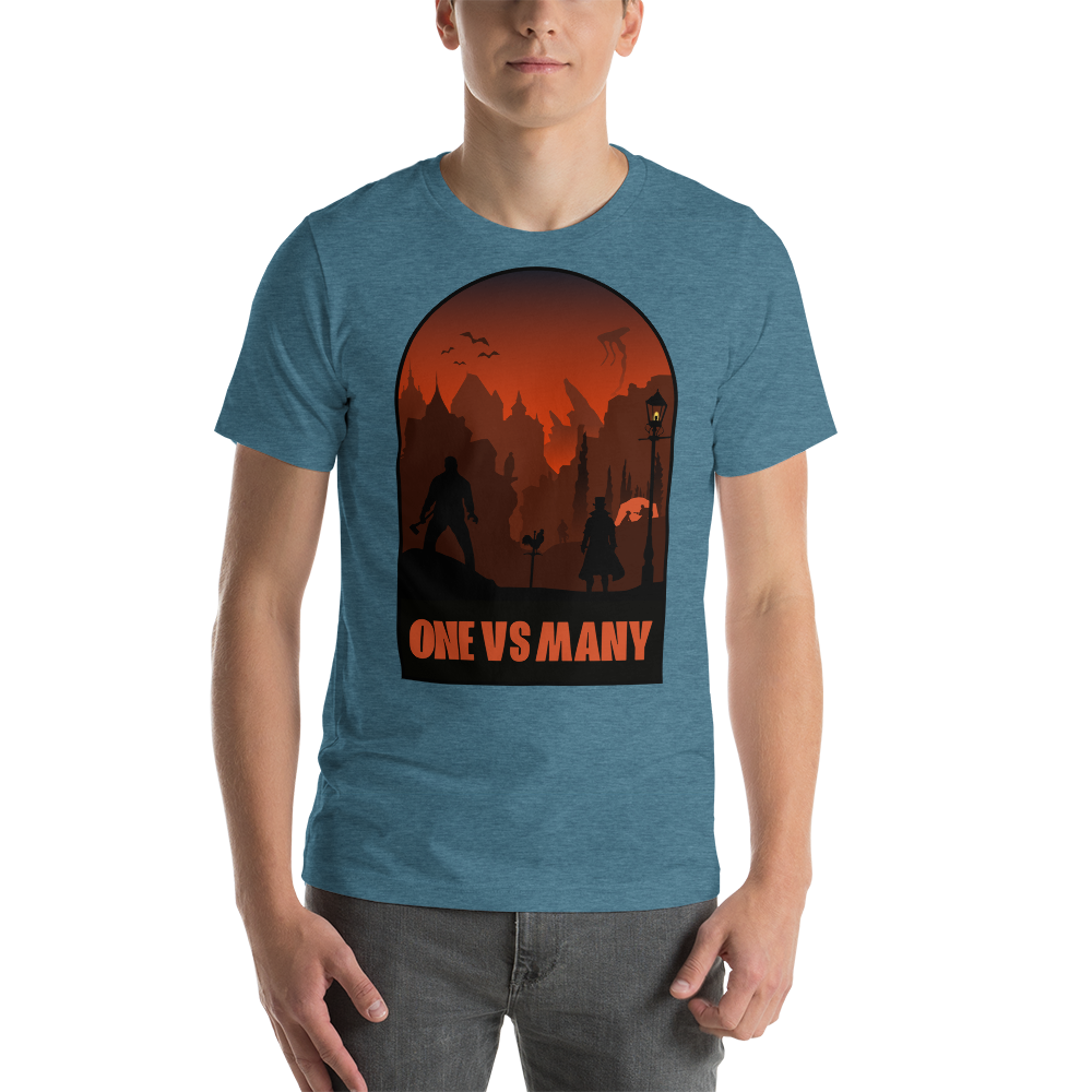 One vs Many Board Game Mechanic Unisex T-Shirt