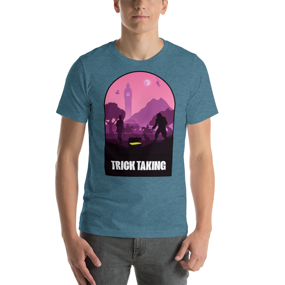 Trick Taking Board Game Mechanic Unisex T-Shirt