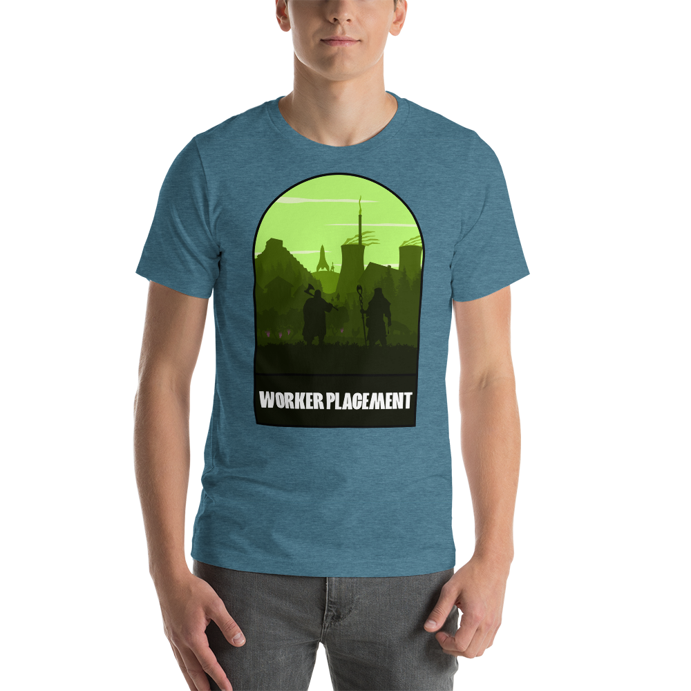 Worker Placement Board Game Mechanic Unisex T-Shirt