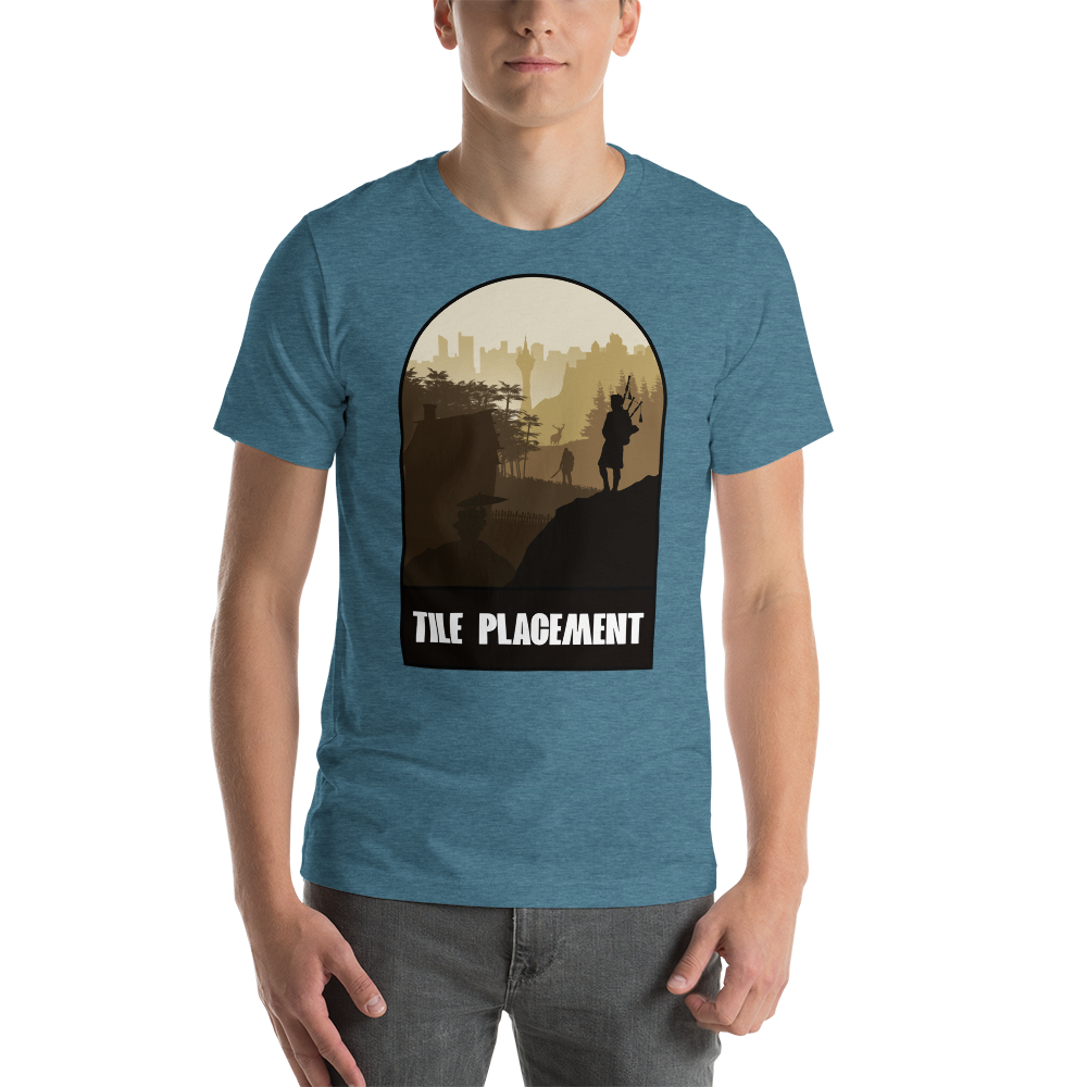 Tile Placement Board Game Mechanic Unisex T-Shirt