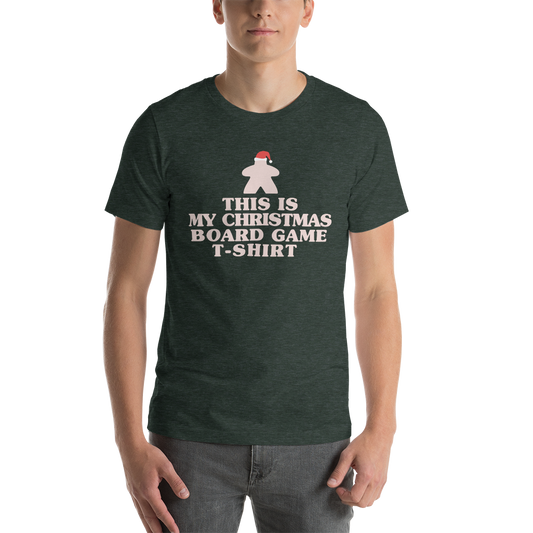 This Is My Christmas Board Game T-Shirt Festive Unisex T-Shirt