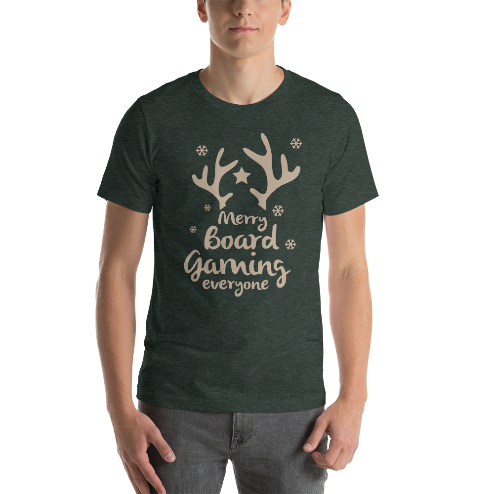 Merry Board Gaming Everyone Christmas Unisex T-Shirt