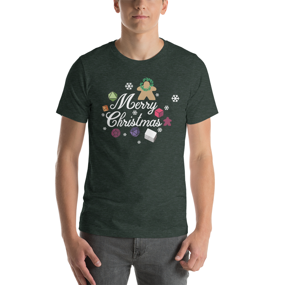 Merry Christmas Board Game Resource Christmas Unisex T-Shirt