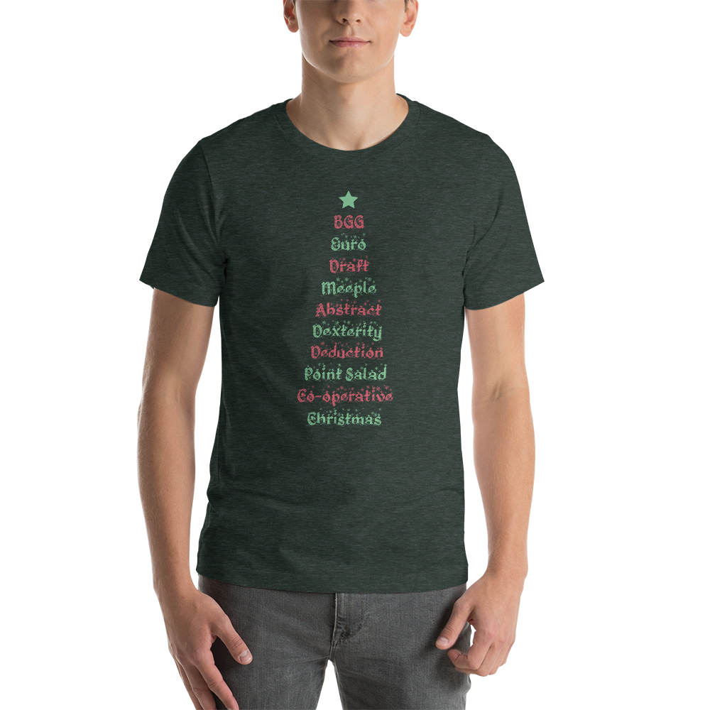 Christmas Tree Board Game Mechanics - Christmas Unisex T-Shirt