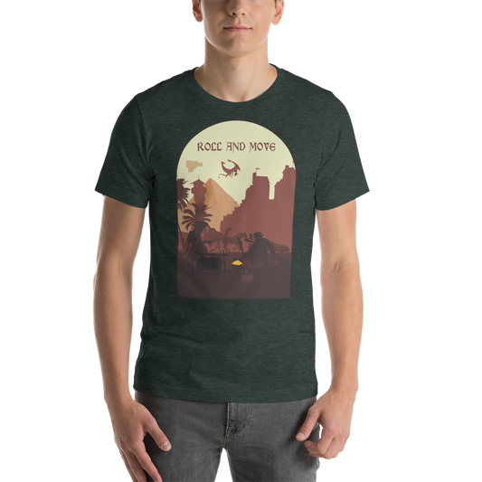 Roll and Move  Board Game Mechanic Unisex T-Shirt
