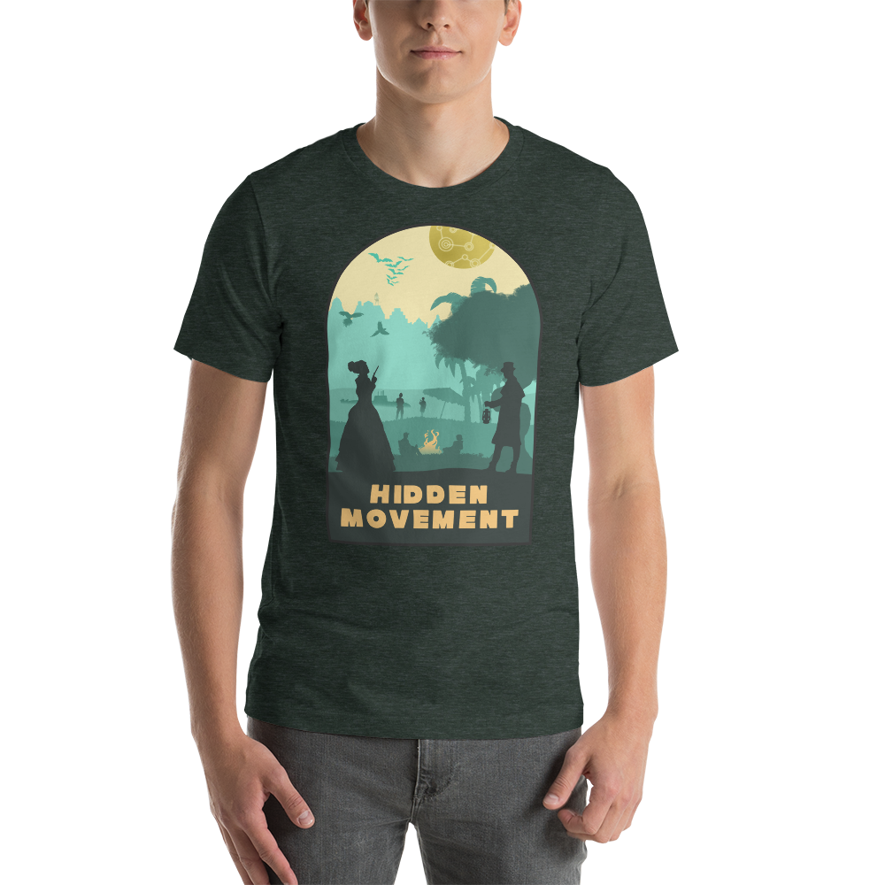 Hidden Movement Board Game Mechanic Unisex T-Shirt