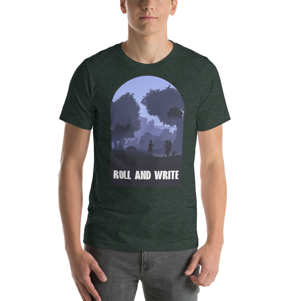 Roll and Write Board Game Mechanic Unisex T-Shirt