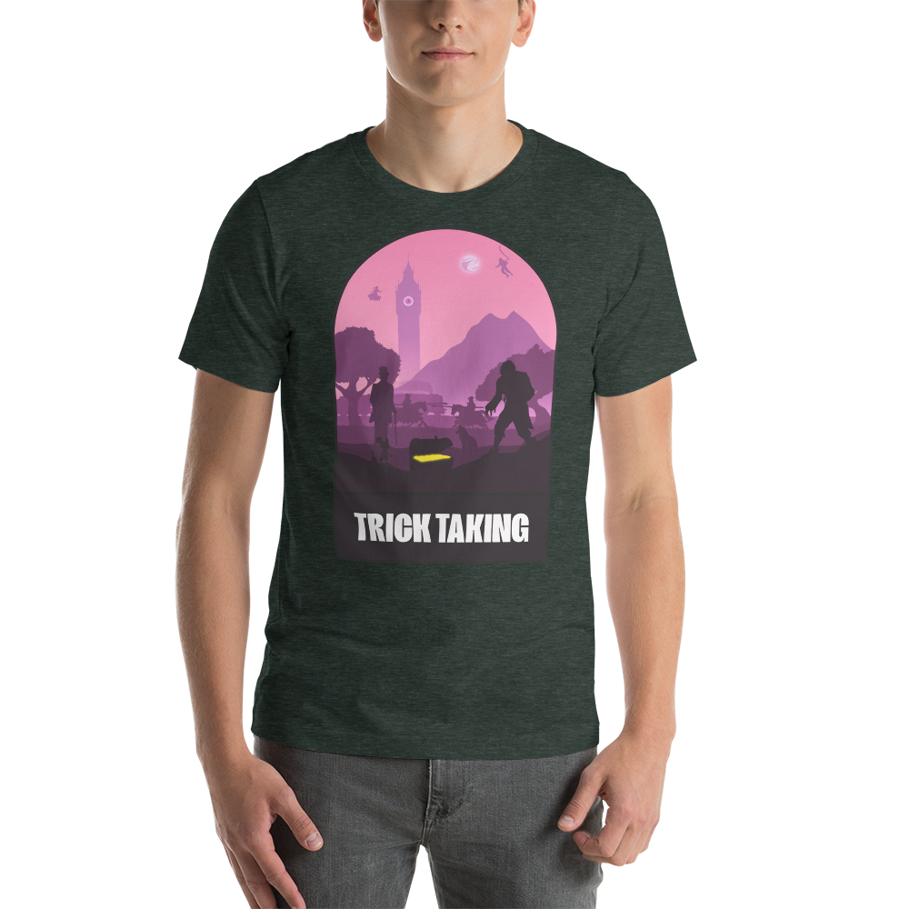 Trick Taking Board Game Mechanic Unisex T-Shirt