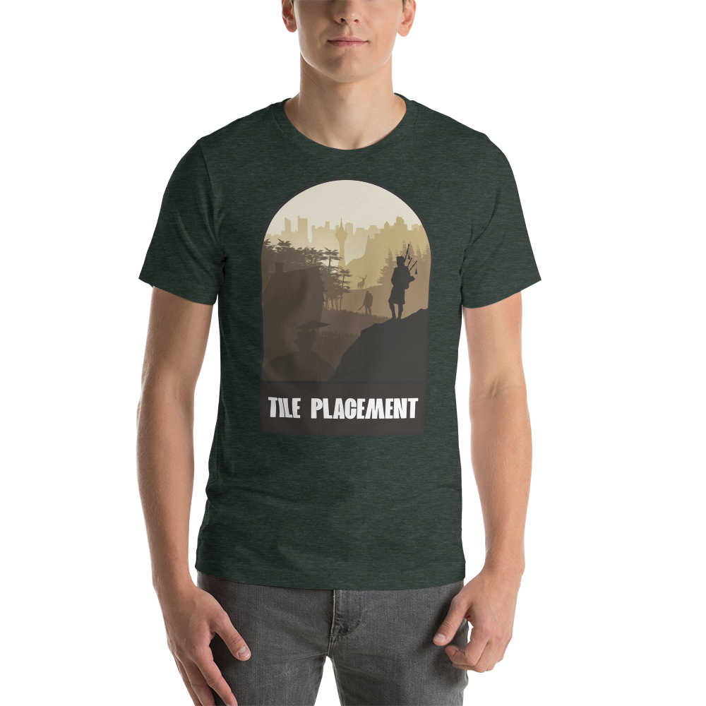 Tile Placement Board Game Mechanic Unisex T-Shirt