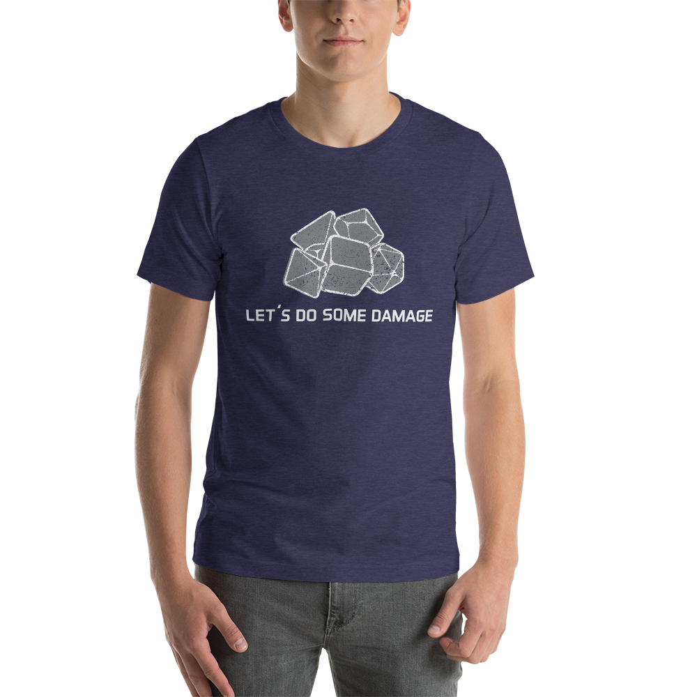 Let's Do Some Damage Dungeon RPG Unisex T-Shirt