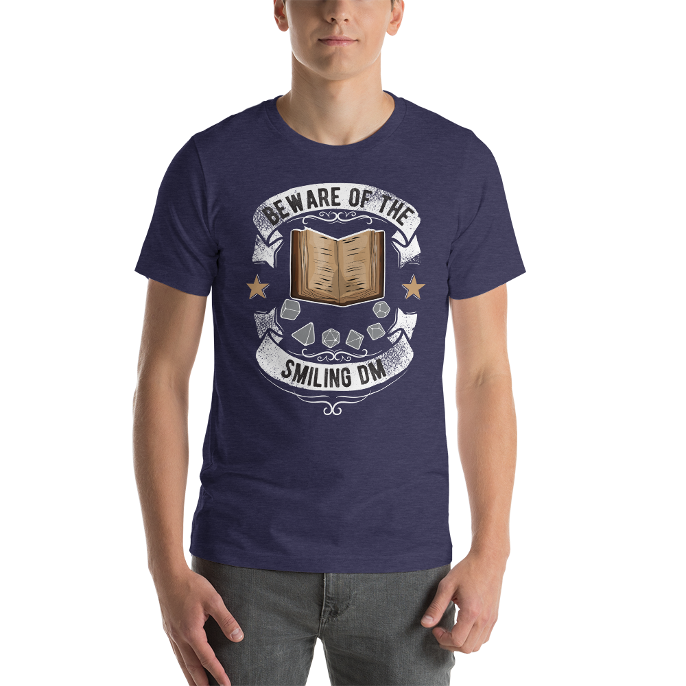 Beware the Smiling DM Dungeon RPG Unisex T-Shirt