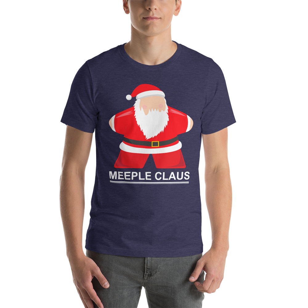 Meeple Claus Christmas Unisex T-Shirt