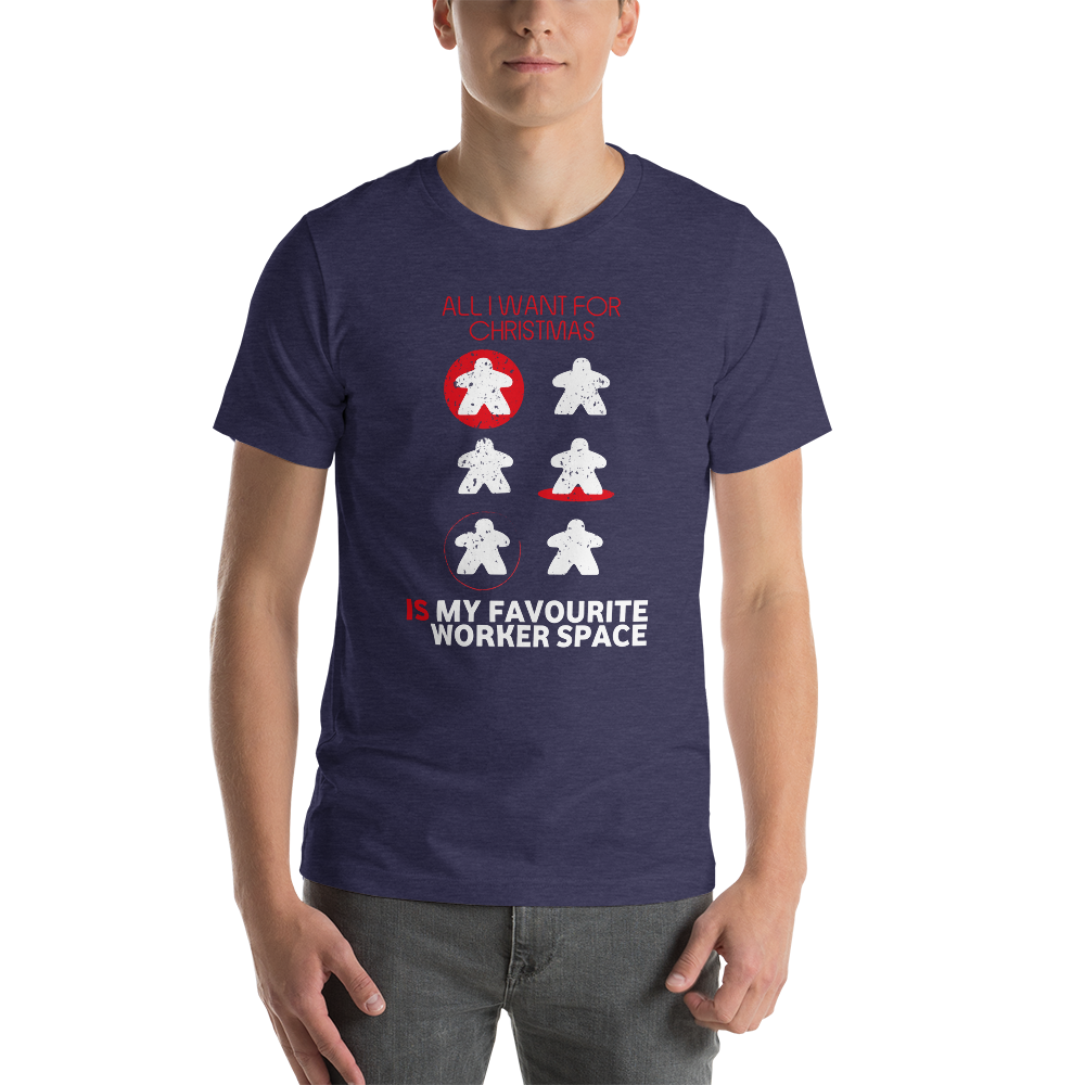 All I Want For Christmas Is My Favourite Worker Space - Christmas Unisex T-Shirt