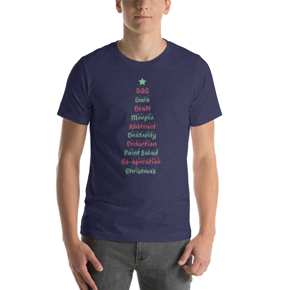 Christmas Tree Board Game Mechanics - Christmas Unisex T-Shirt