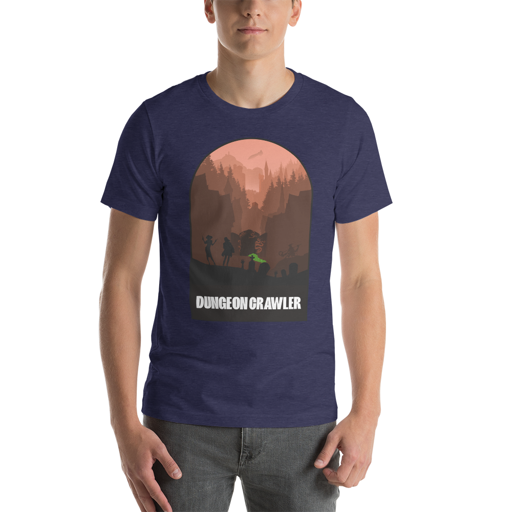 Dungeon Crawler Board Game Mechanic Unisex T-Shirt