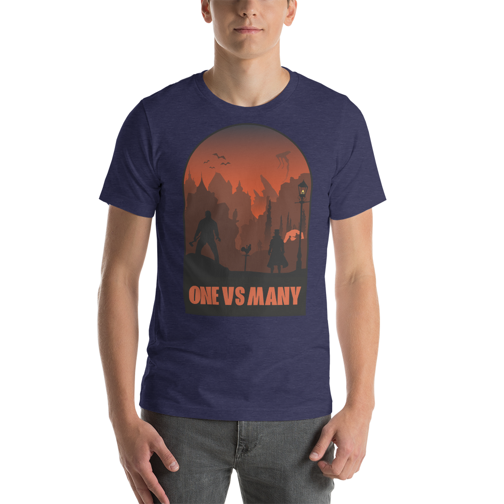 One vs Many Board Game Mechanic Unisex T-Shirt