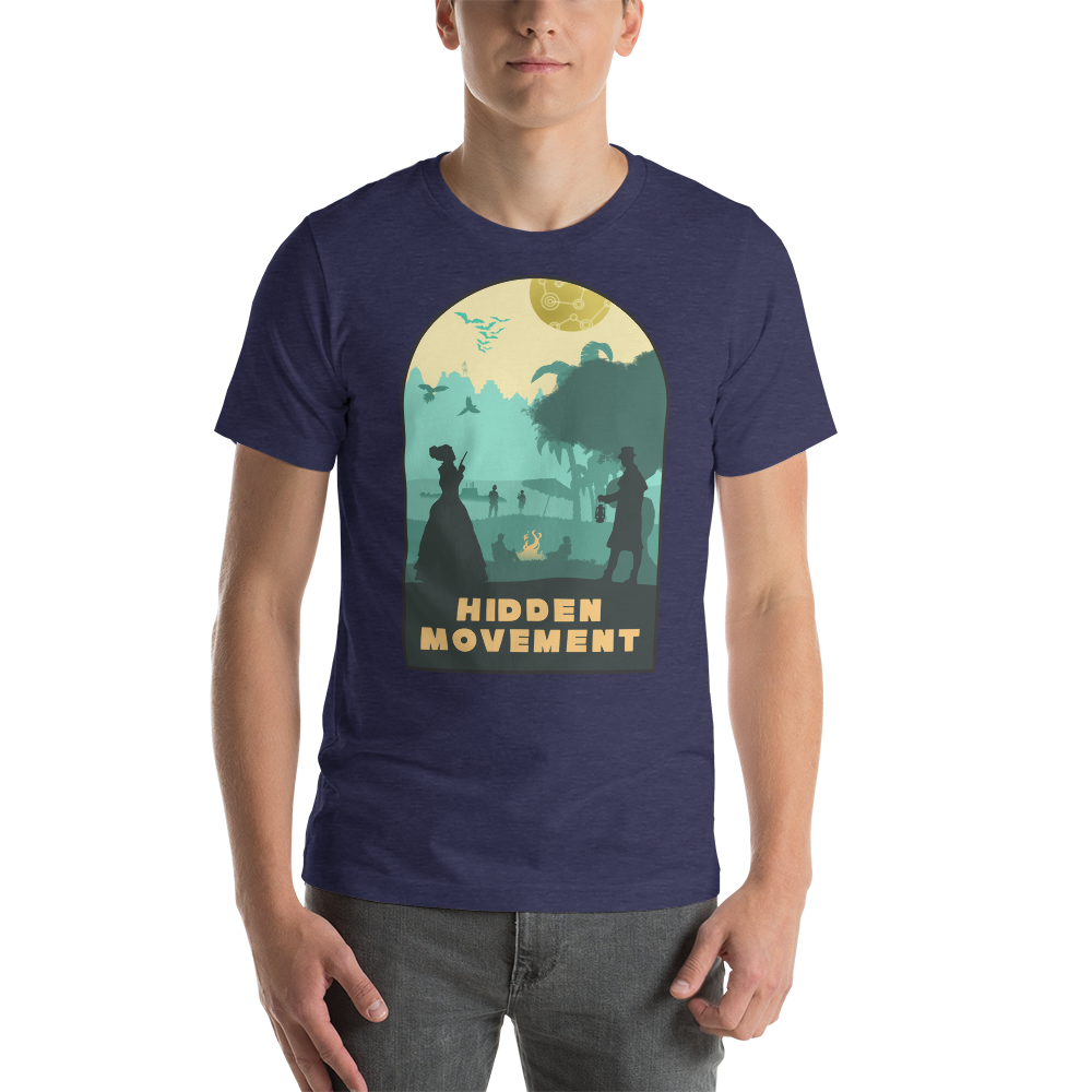 Hidden Movement Board Game Mechanic Unisex T-Shirt