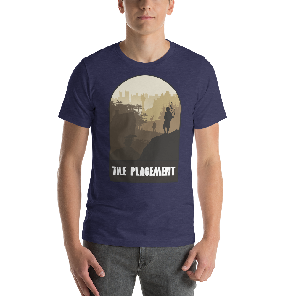Tile Placement Board Game Mechanic Unisex T-Shirt