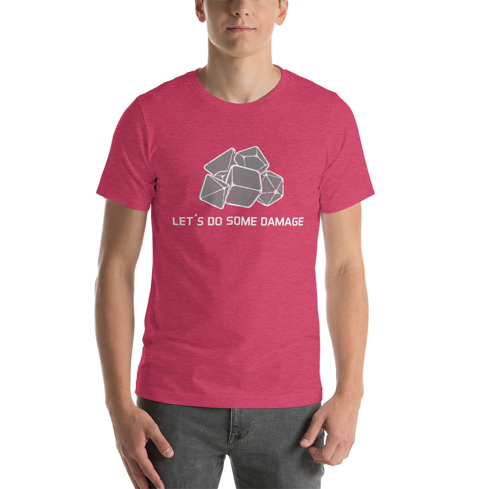Let's Do Some Damage Dungeon RPG Unisex T-Shirt