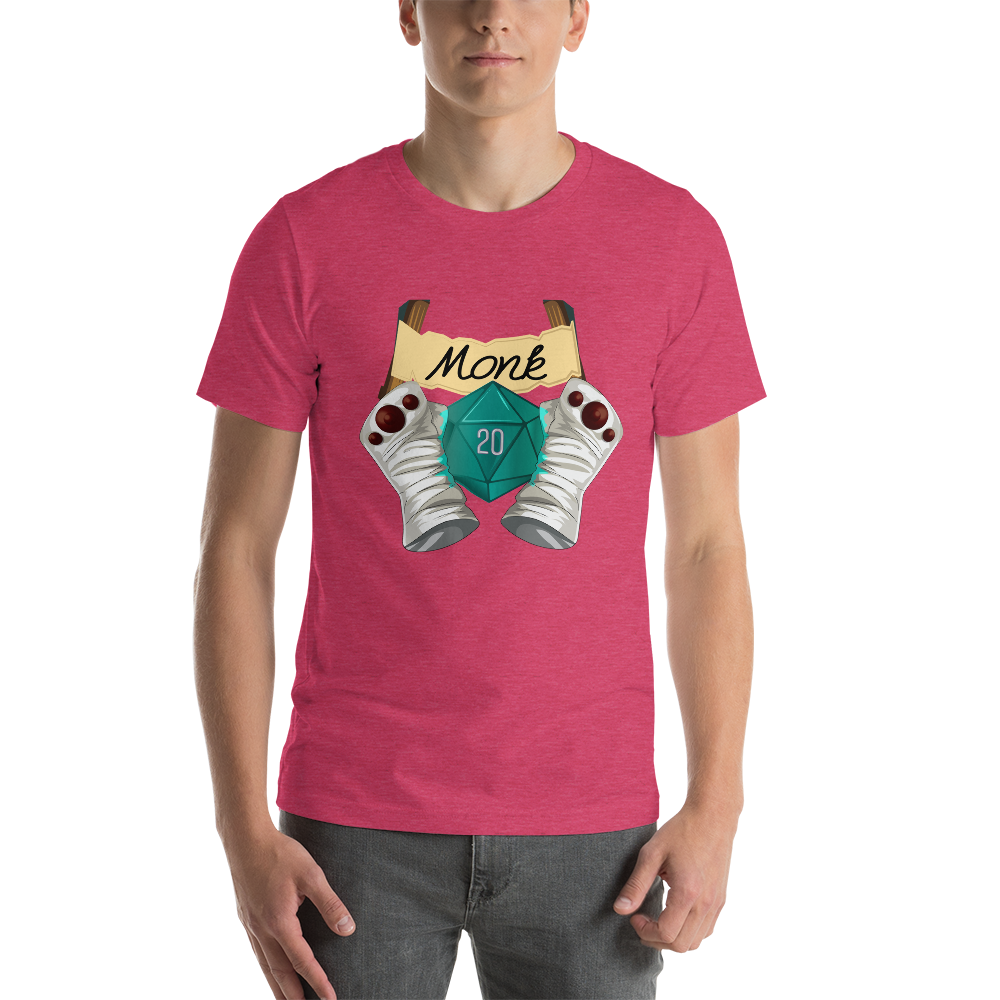 Monk Fantasy RPG Character class Unisex T-Shirt