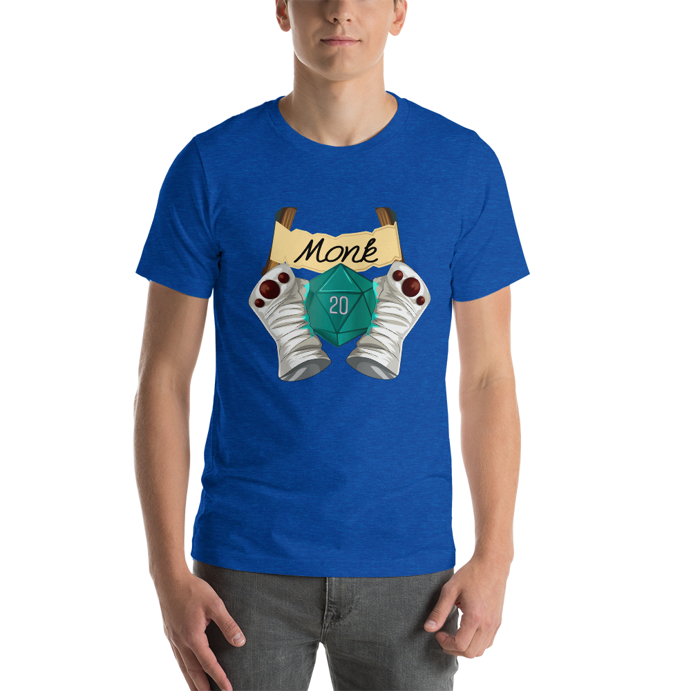 Monk Fantasy RPG Character class Unisex T-Shirt
