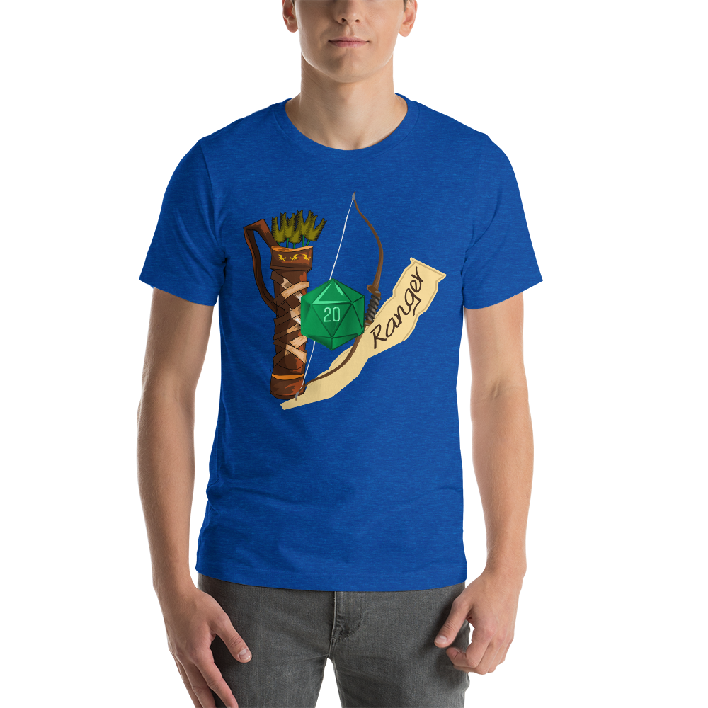Ranger Fantasy RPG D20 Character Class Unisex T-Shirt