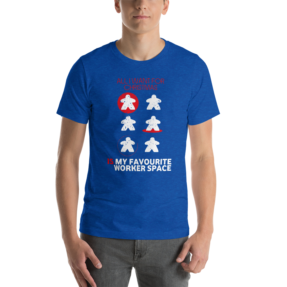 All I Want For Christmas Is My Favourite Worker Space - Christmas Unisex T-Shirt