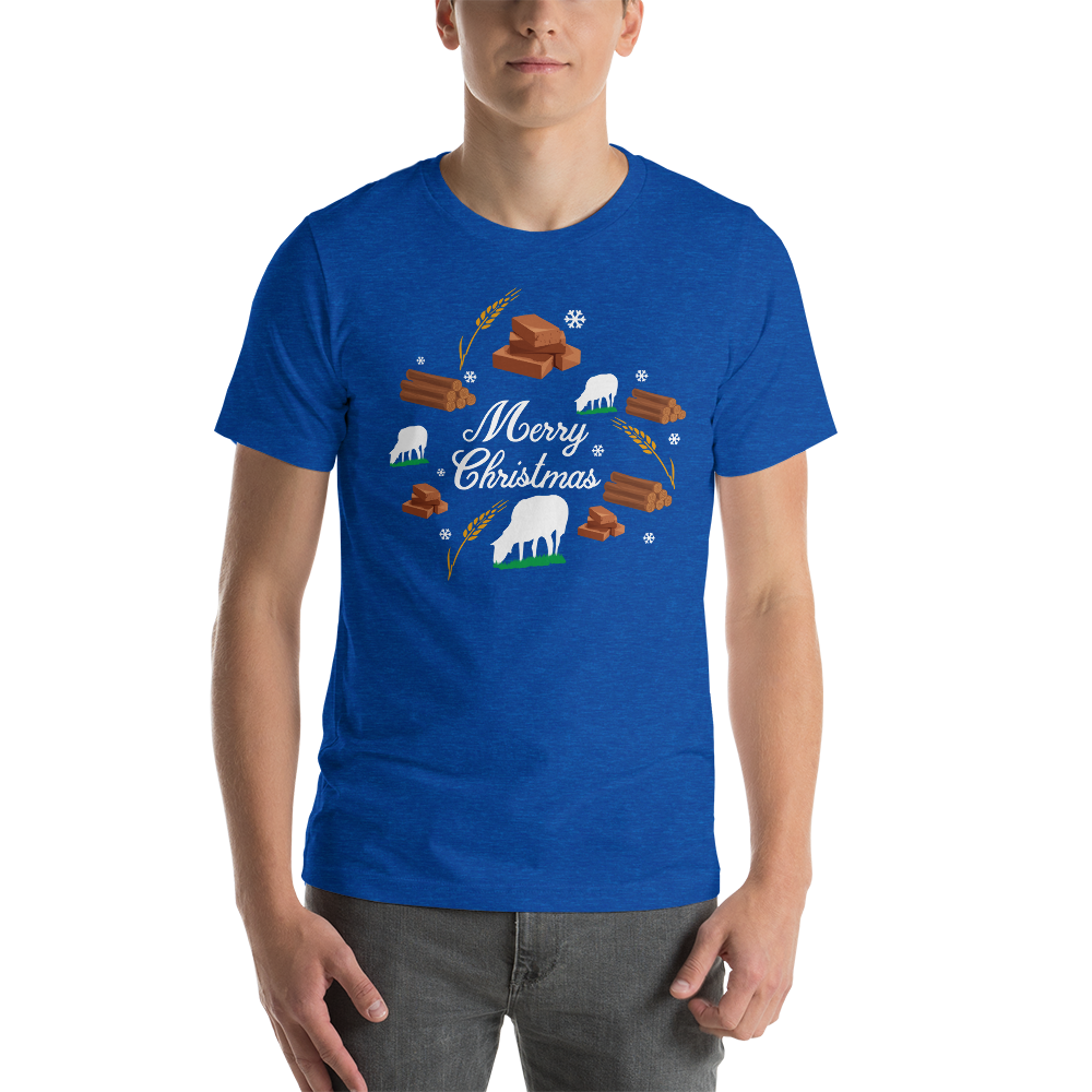 Merry Christmas Catan Resource Festive Unisex T-Shirt