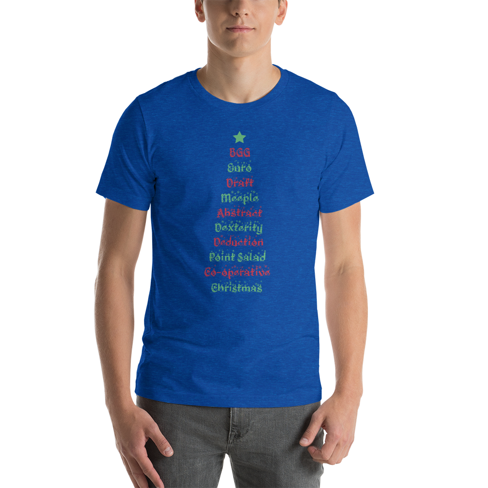Christmas Tree Board Game Mechanics - Christmas Unisex T-Shirt