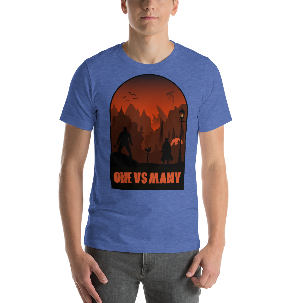 One vs Many Board Game Mechanic Unisex T-Shirt
