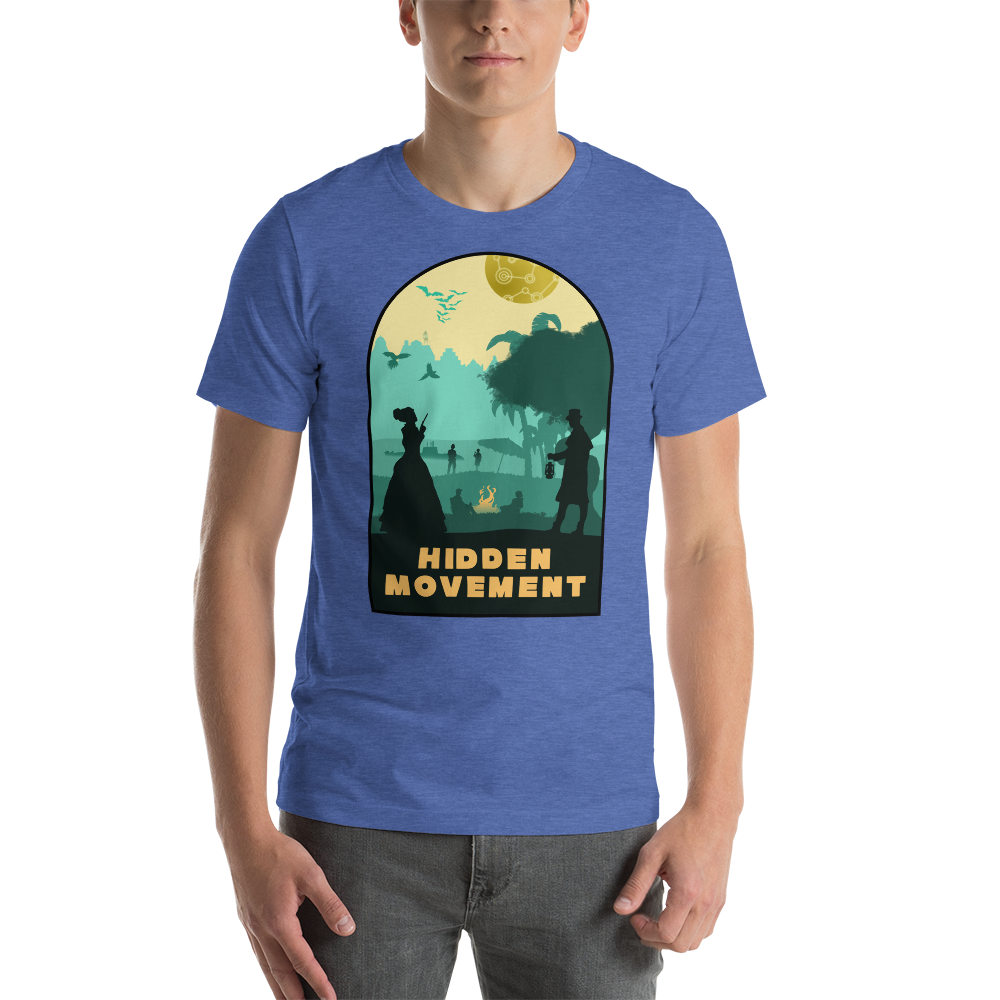Hidden Movement Board Game Mechanic Unisex T-Shirt