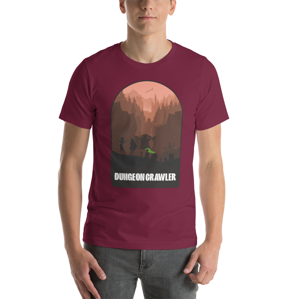 Dungeon Crawler Board Game Mechanic Unisex T-Shirt