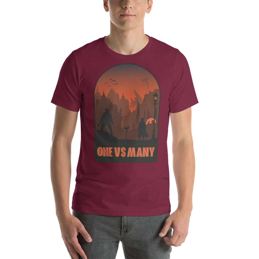 One vs Many Board Game Mechanic Unisex T-Shirt