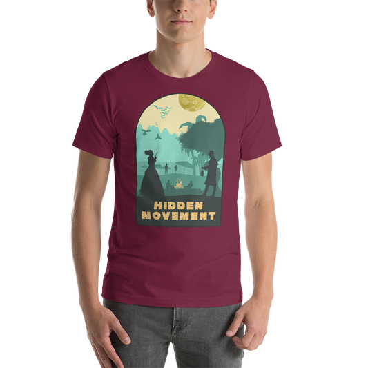 Hidden Movement Board Game Mechanic Unisex T-Shirt