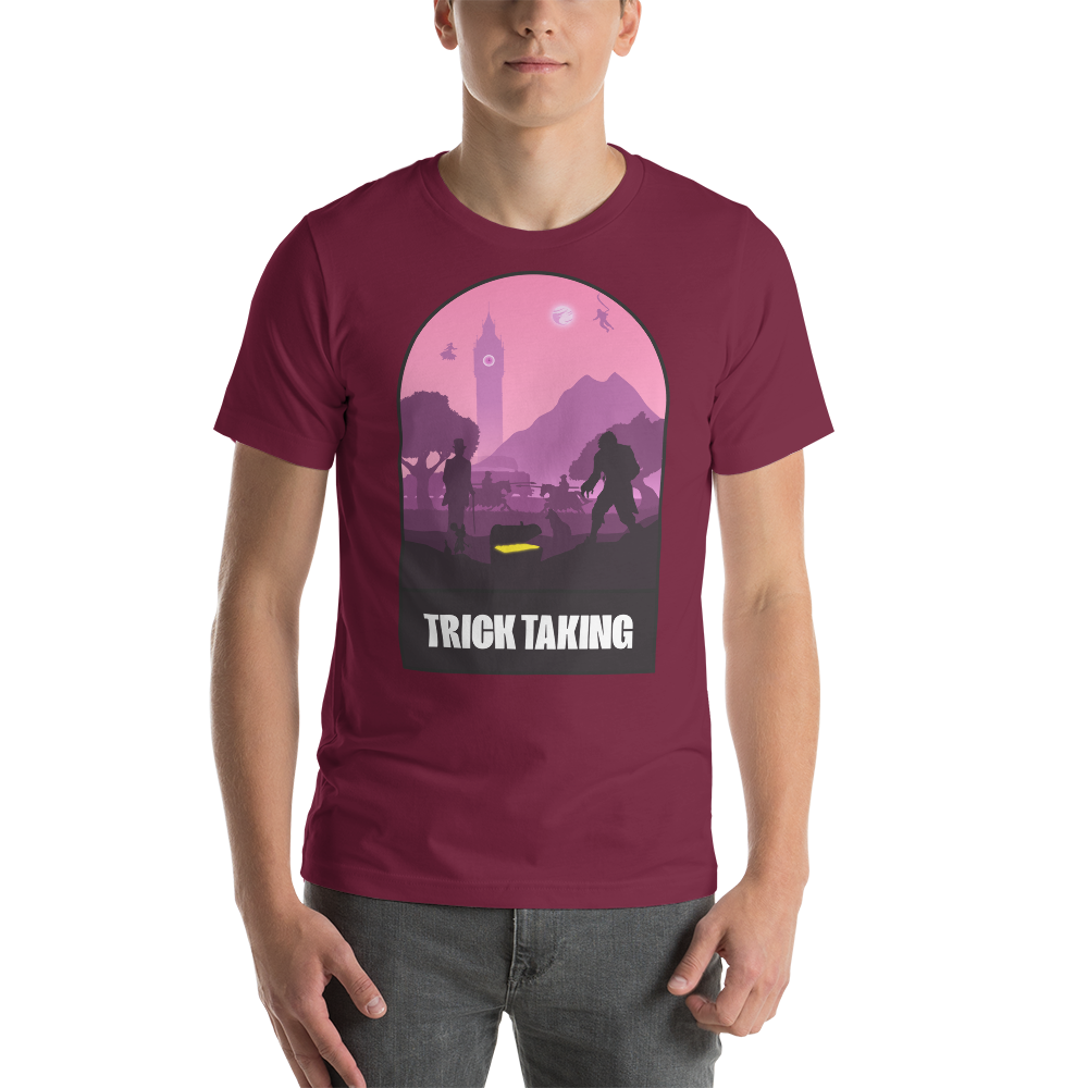 Trick Taking Board Game Mechanic Unisex T-Shirt