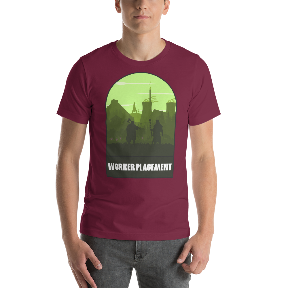 Worker Placement Board Game Mechanic Unisex T-Shirt