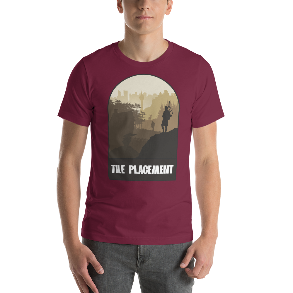 Tile Placement Board Game Mechanic Unisex T-Shirt