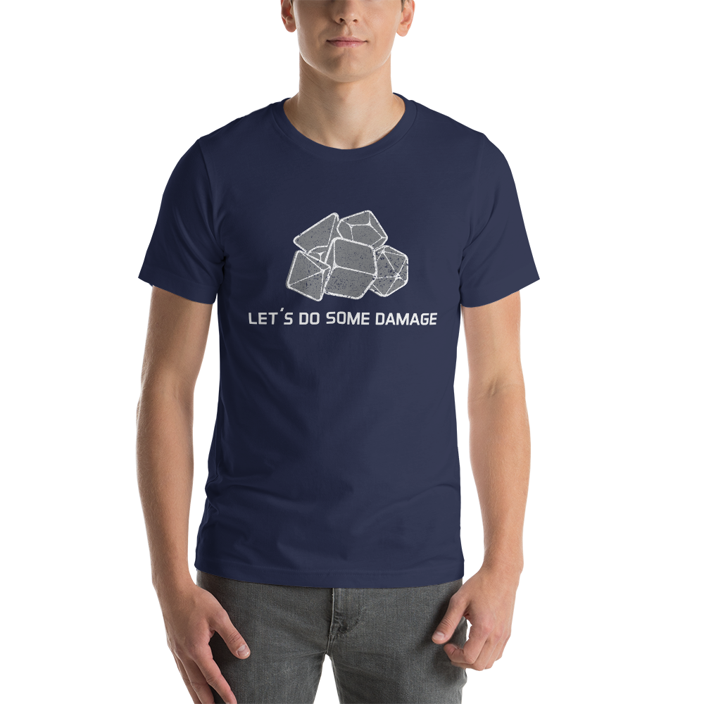 Let's Do Some Damage Dungeon RPG Unisex T-Shirt