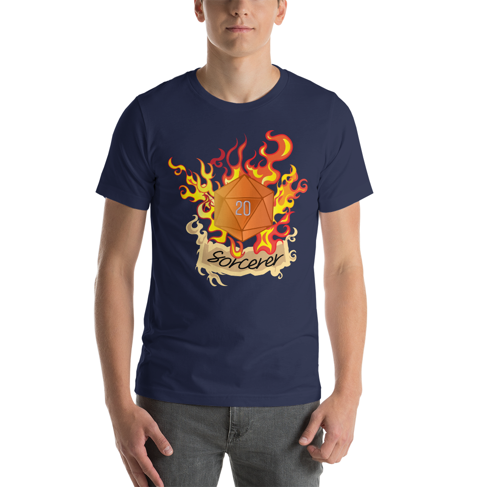 Sorcerer Fantasy RPG Character class Unisex T-Shirt