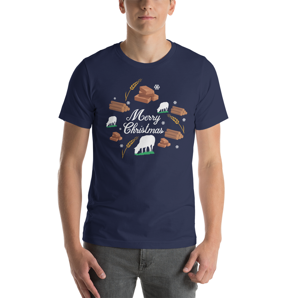 Merry Christmas Catan Resource Festive Unisex T-Shirt