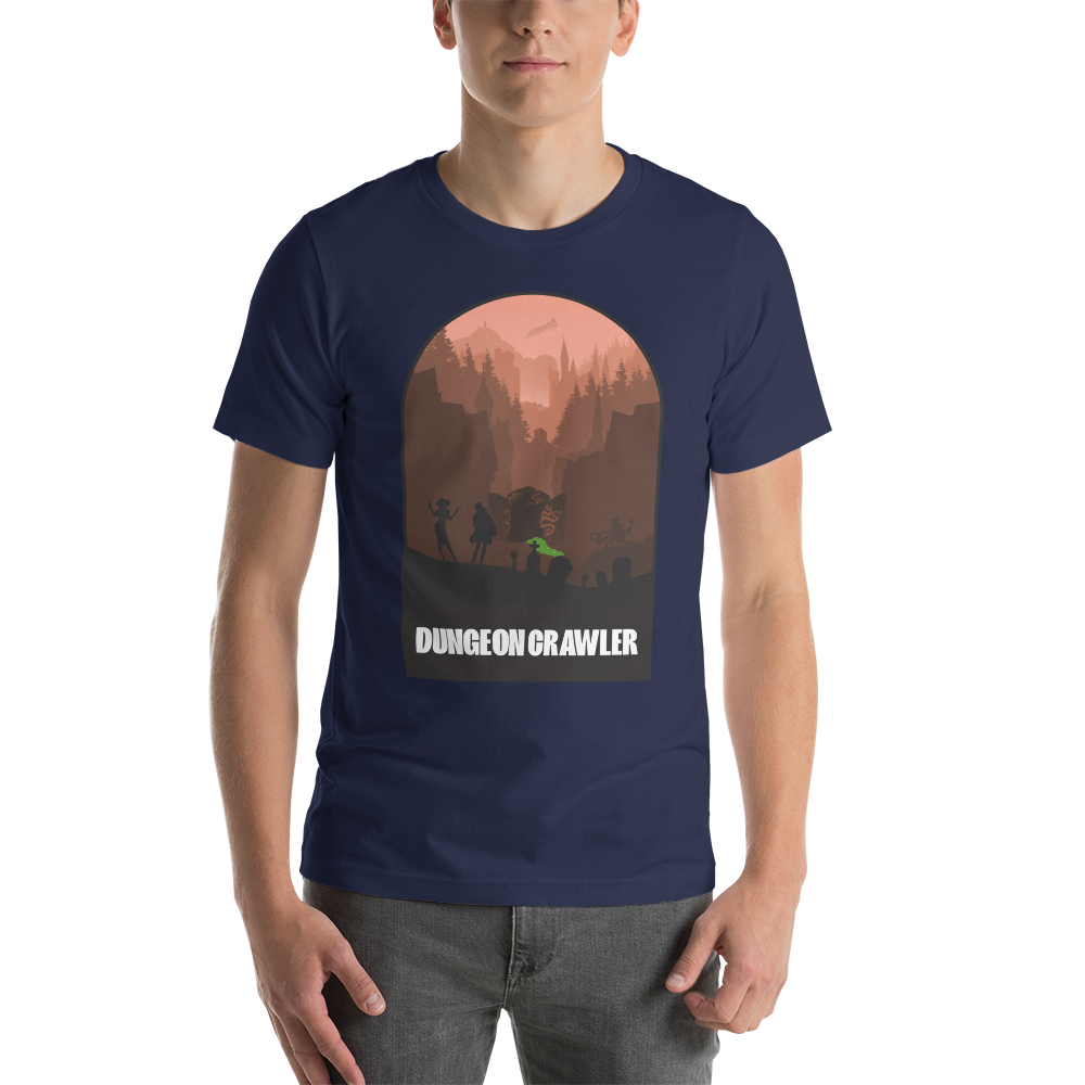 Dungeon Crawler Board Game Mechanic Unisex T-Shirt