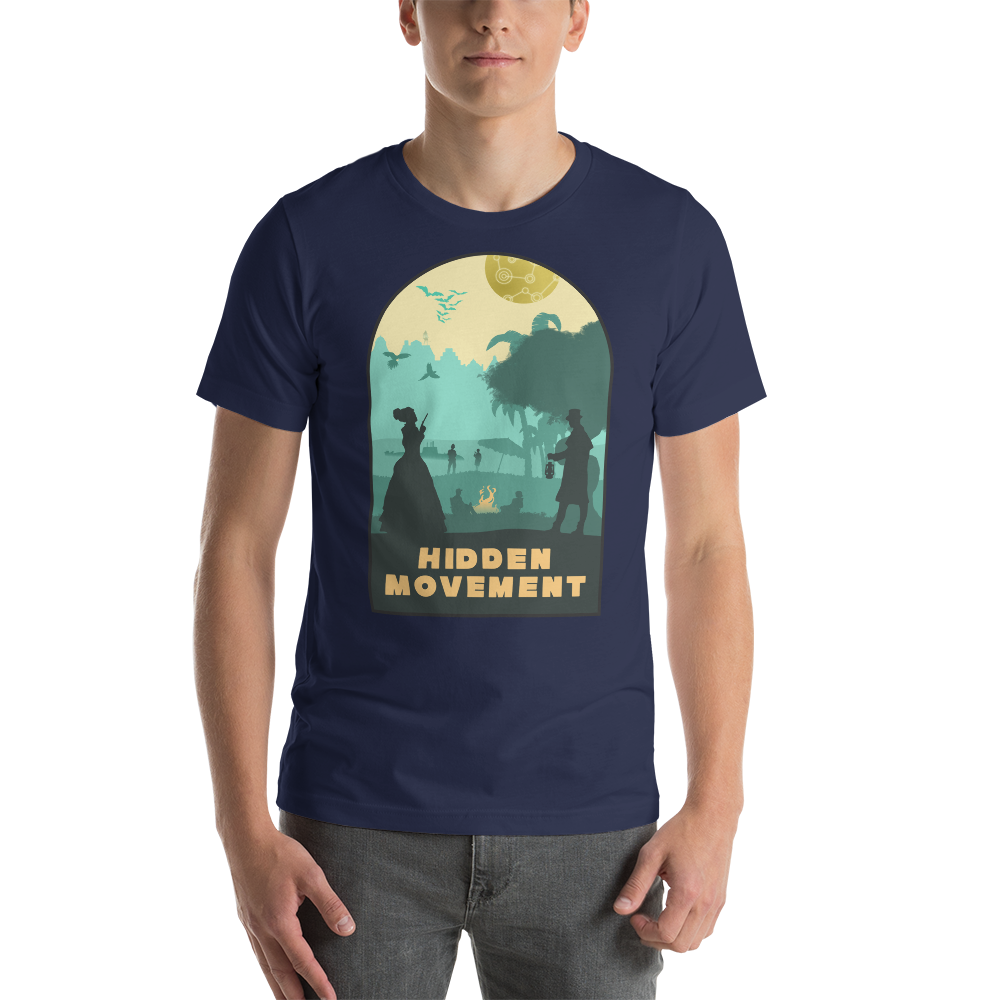 Hidden Movement Board Game Mechanic Unisex T-Shirt