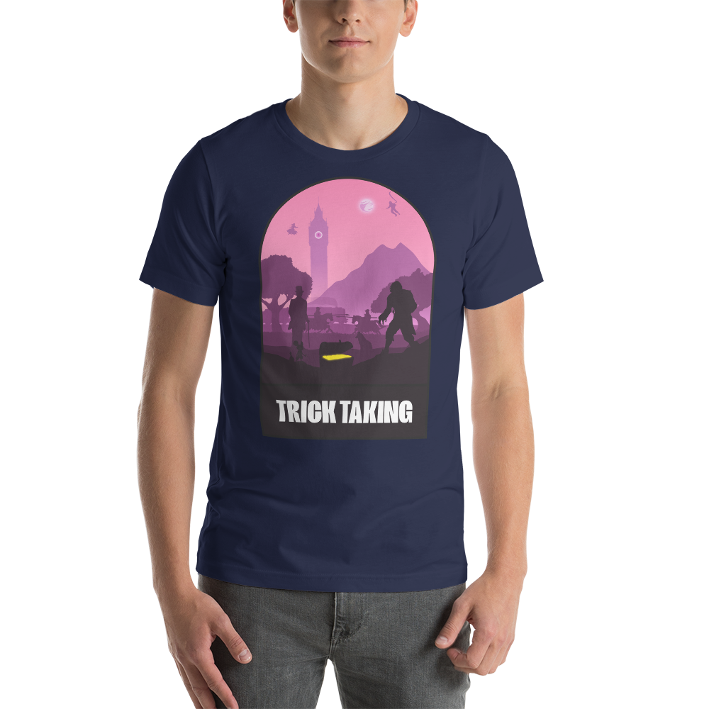 Trick Taking Board Game Mechanic Unisex T-Shirt